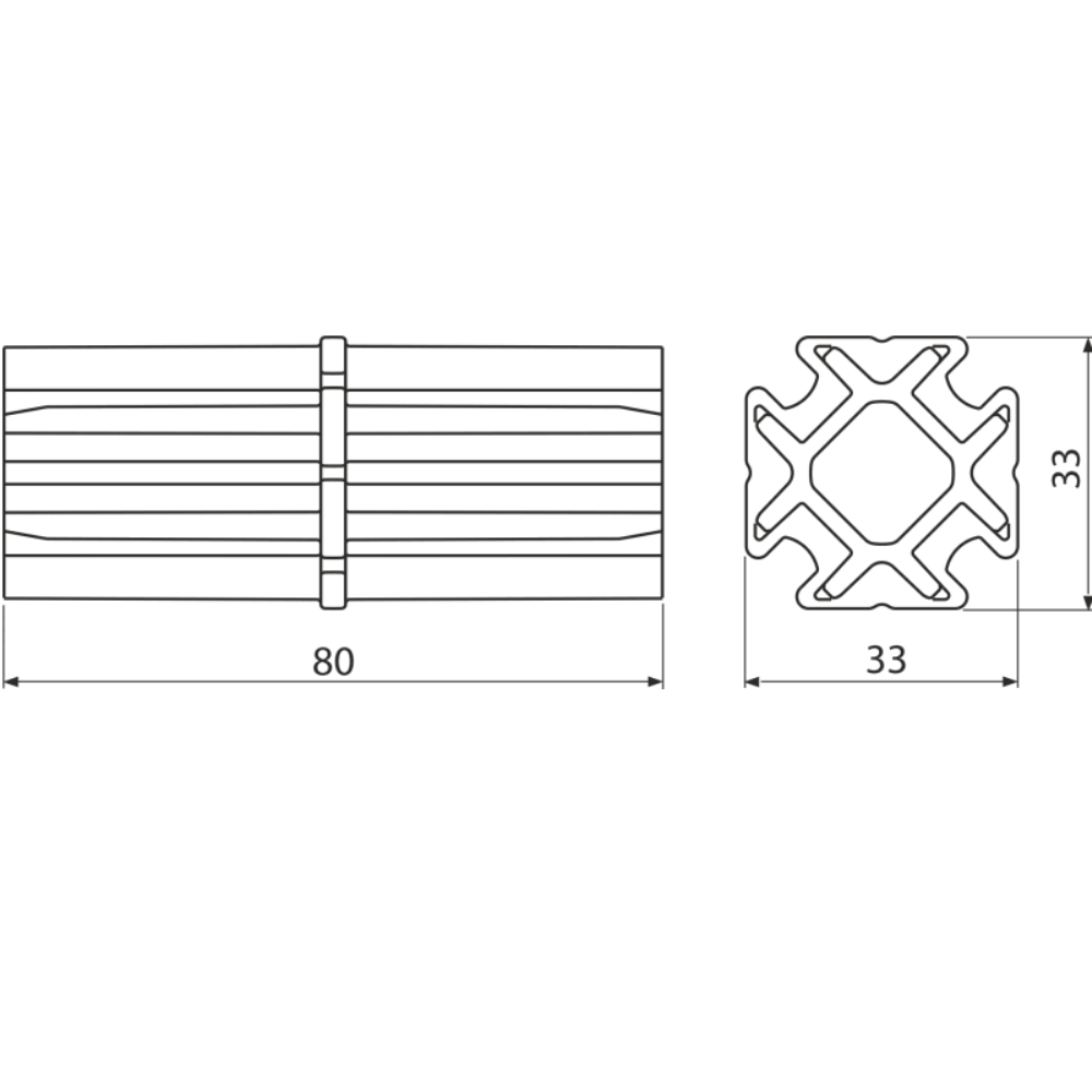 Соединитель Alcadrain AlcaSystem для профилей Серый AS-P002 2 Соединитель Alcadrain AlcaSystem для профилей Серый AS-P002 — изображение 2